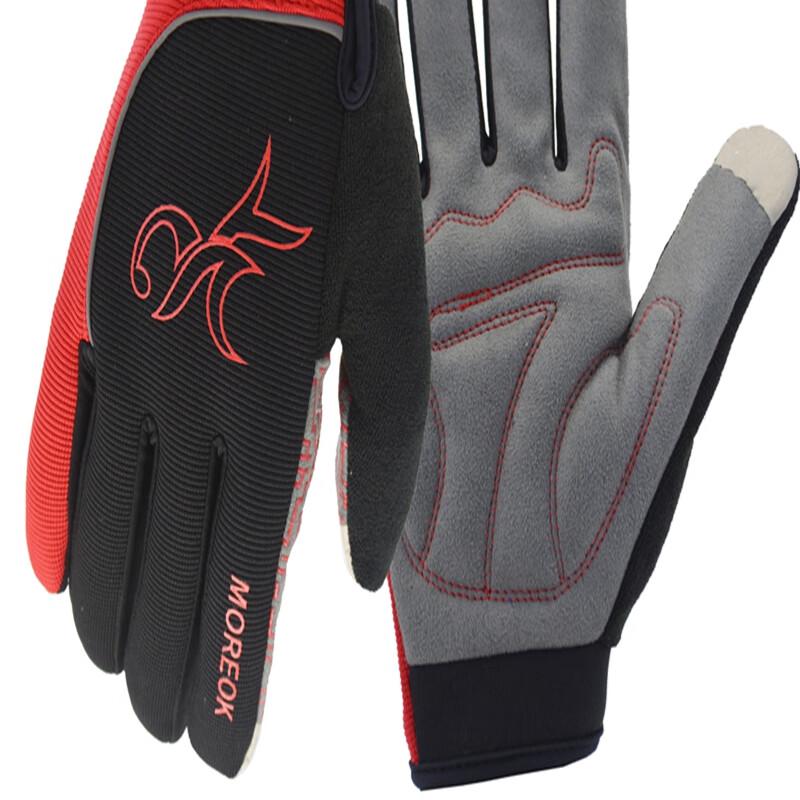 Lishi Reflective Full Finger Outdoor Touchscreen Gloves