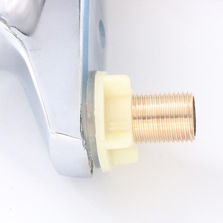 Doppelwaschbecken für das Badezimmer, Aufsatzwaschtisch-Wasserhahn, Doppelloch-Waschtisch-Wasserhahn aus Zinklegierung mit einem Griff