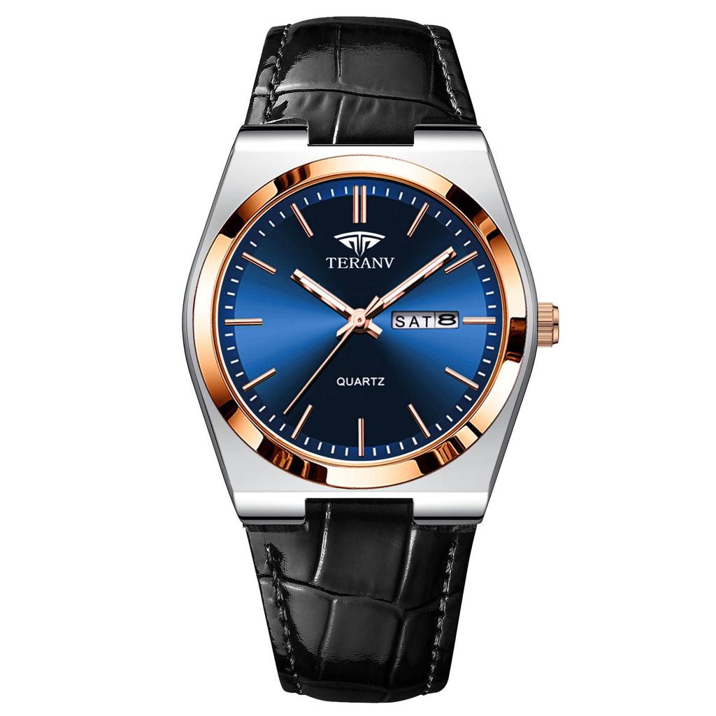 Swiss Women's Calendar Watch - Waterproof, Luminous, Alloy Steel Band