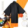 Demon Slayer: Kimetsu No Yaiba Akaza Cosplay Costume Anime Outfit Cosplay Japanese Style Wig Shoes Two-Dimensional Full Set for Women