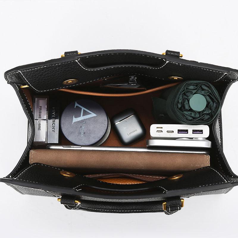 Women's Handbag with Fashionable and High-end Feel, Women's Simple and Versatile Commuting Bag, New Large Capacity Tote Bag