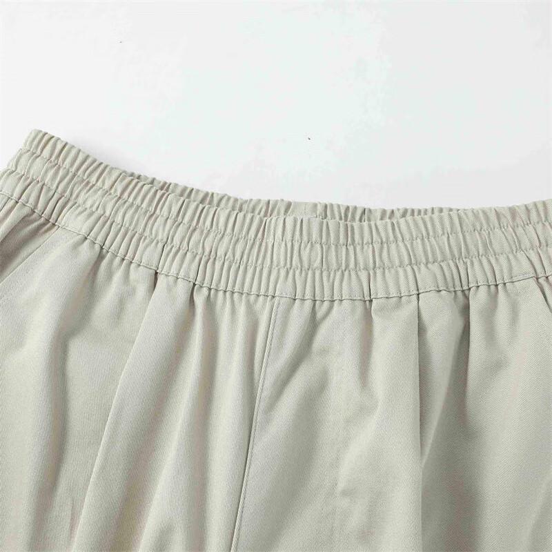 Puma Classics Artisanal Straight Leg Sports Solid Color Comfortable Casual Pants Unisex Bottoms Sandy-Gray 630037-68