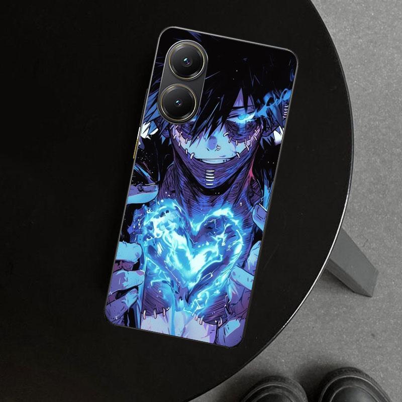 Dabi MHA My Hero A-Academy Phone Case Cover for Xiaomi Poco X6 X5 X7 Pro F7 Ultra Redmi 15C 15 13C 13 12C 12 10C 10 10A 9C 9A 9T