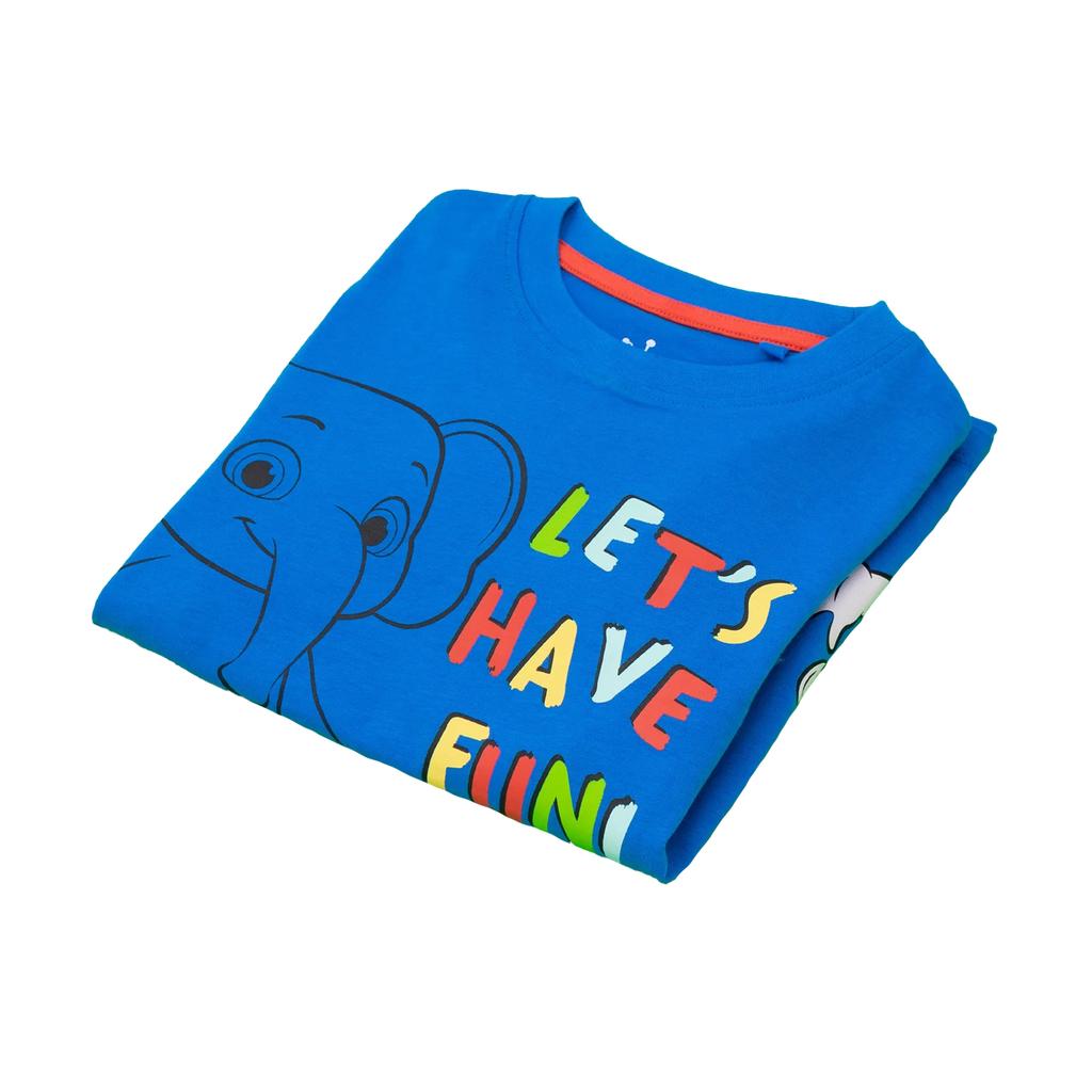 Cocomelon Boys La oss ha det gøy! Kortermet T-skjorte