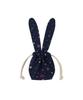 Kiibi Star Bunny Pouch Navy