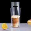 Pungă Transparentă pentru Ceai cu Lapte la Pachet 16x28cm Pungă Tote Grosă De Unică Folosință pentru Băuturi Cafea Fund Latit Single Cup Pungi de Plastic 100buc