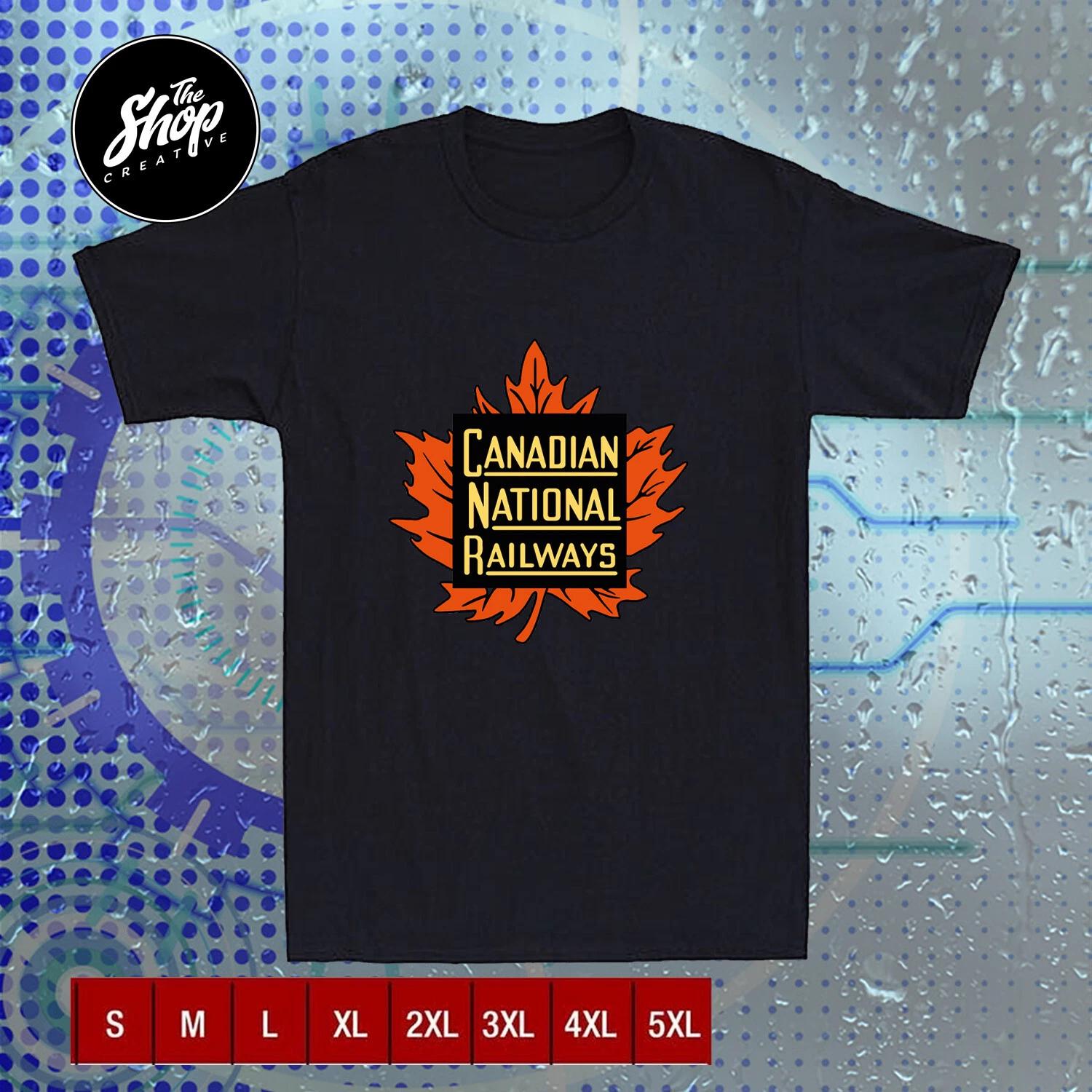 Canadian National Railway Logo Funny S-5XL XXXXL