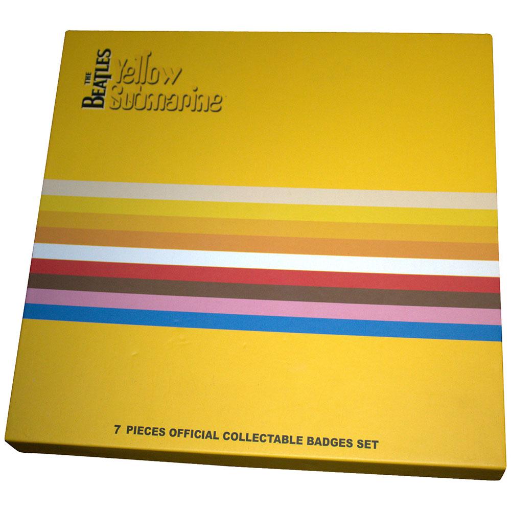 The Beatles Yellow Submarine Characters Badge Set (Pack of 7)