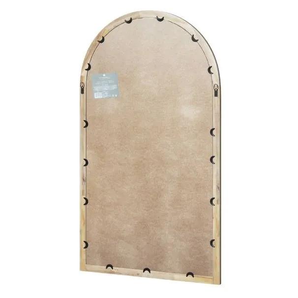 Atmosphera Zoe wall mirror arch shape natural