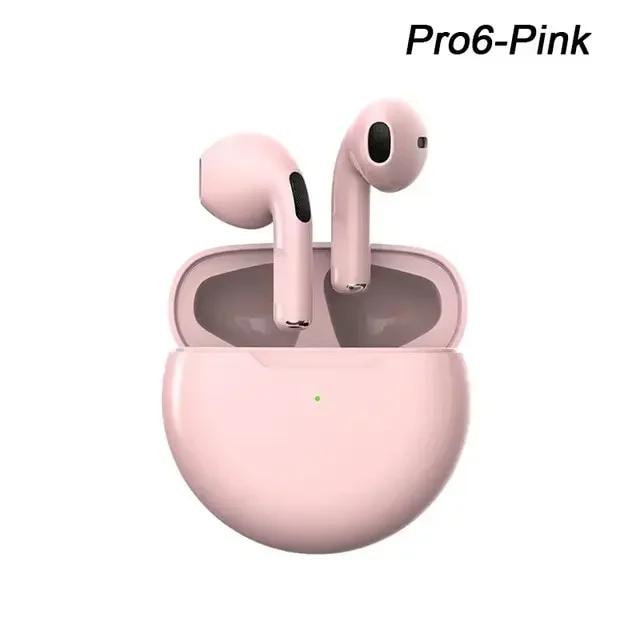 Air Pro6 Bluetooth Kopfhörer Tws Ohrhörer Bluetooth Drahtlos Bluetooth Headset Pods EarPods Drahtlose Kopfhörer Pro 6 Ohrstöpsel