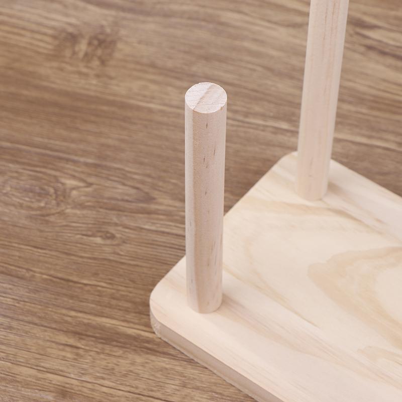 Křeček Hra Dřevěná Platforma Malé Zvíře Hrací Stojan Umístění Misky na Jídlo Stolík na Vodu Příslušenství do Klece Potřeby pro Šplhání Křečka