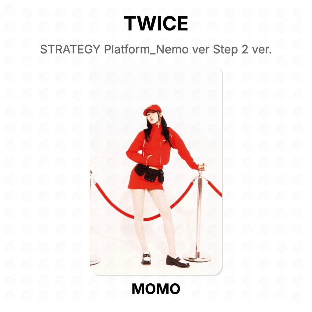 TWICE STRATEGY Platform_Nemo ver Step 2 ver. Official Photocard