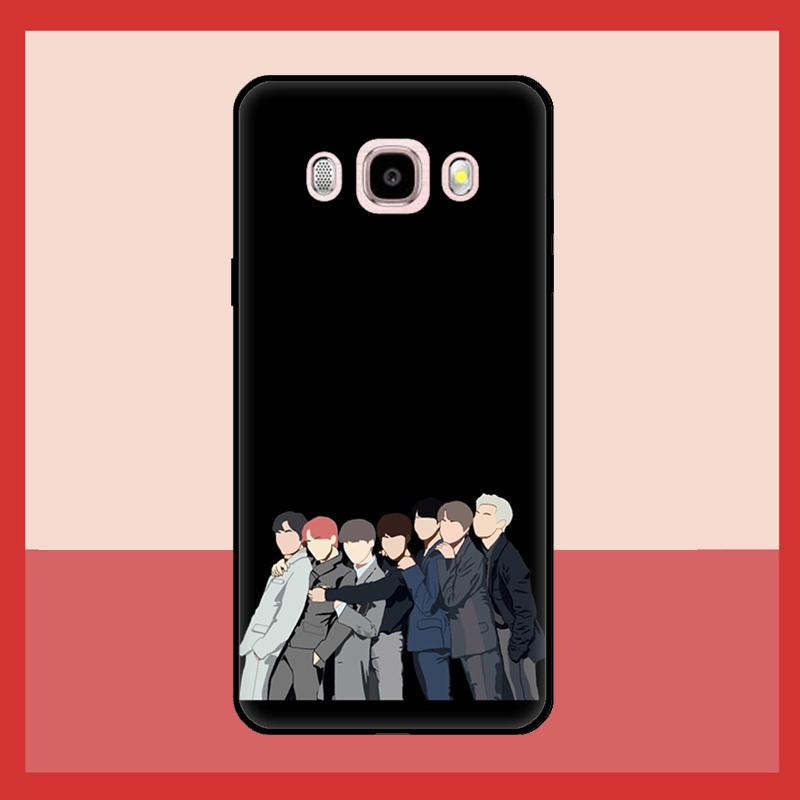 Korean Fashion Kpop Band Case For Samsung Galaxy J6 J4 Plus A6 A7 A8 A9 J8 2018 J3 J5 J7 2017 J1 A3 A5 2016 Cover