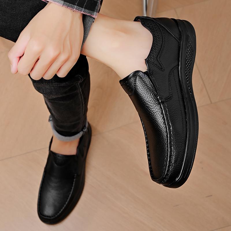 Brand Oxford Shoes for Men Slip on Shoes Men Wedding Dress Formal Shoe Loafers Men Italiano Business Suit Office Chaussure Homme