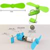 Portable 3 in 1 USB Mute Home Travel Office Mini Cooling Fan Mobile Phone Cooler