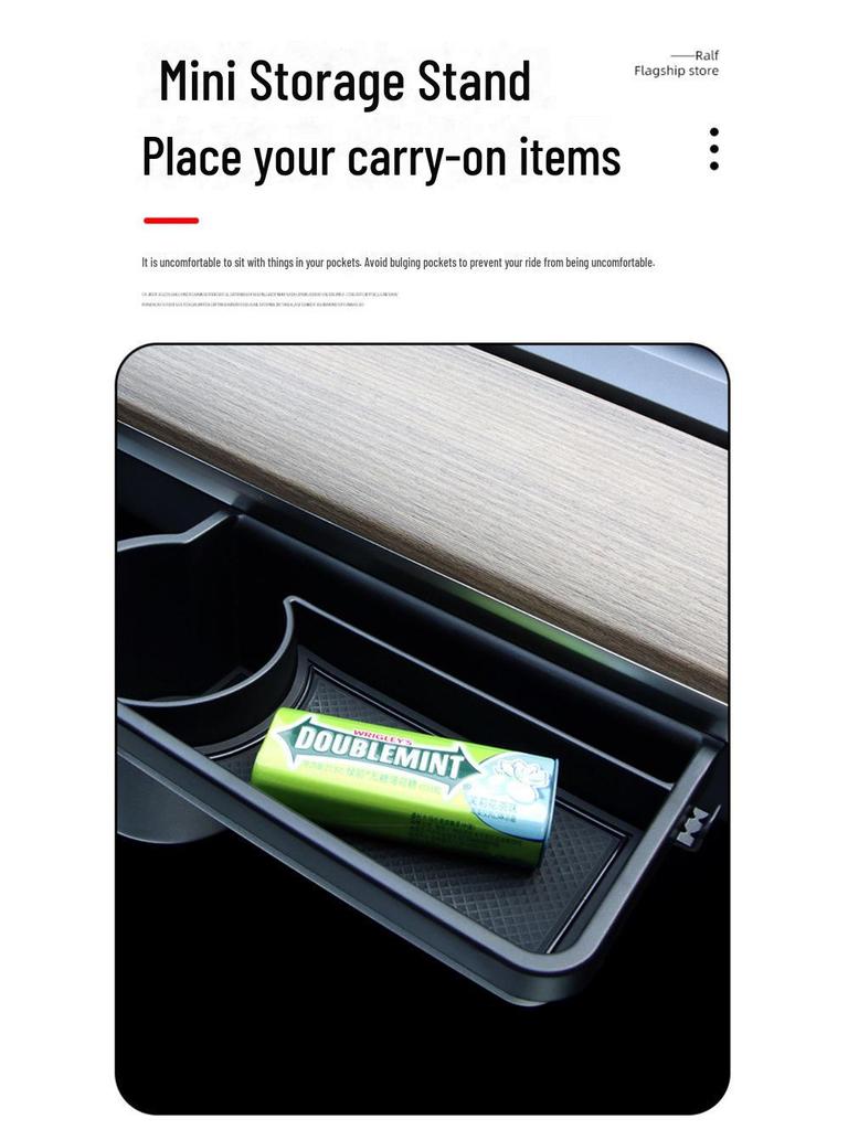 Silikon-Aufbewahrungsbox für die Armlehne des Tesla Model 3/Y