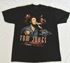Vtg Tom Jones World Tour Heavy Cotton Black Full Size Unisex Tee Shirt