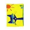 Pete the Cat  Blankets Skateboarding Cat Flannel Funny Breathable Throw Blankets for Coverlet Spring Autumn
