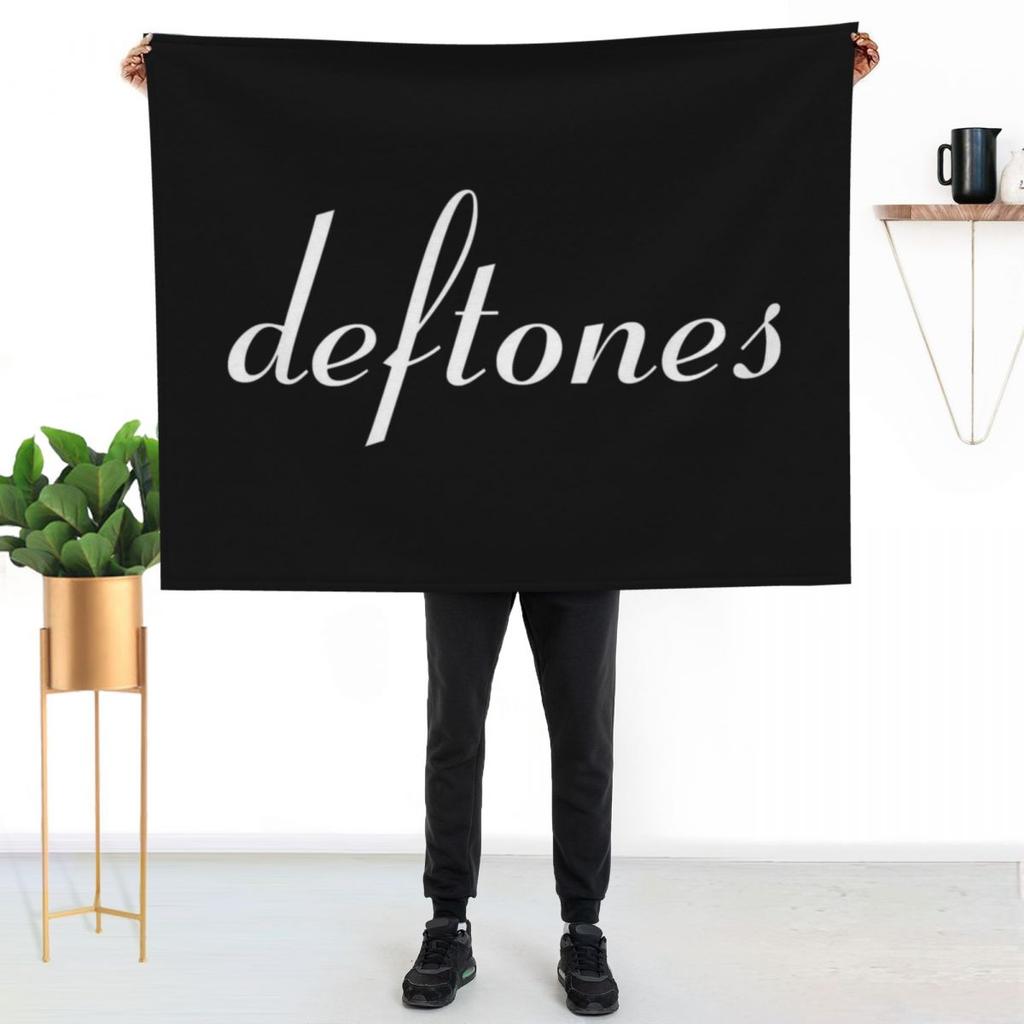 Music Rock Deftones Throw Blanket Valentine Gift Ideas Bed Covers Nap Sofa Throw For Sofa Thin Decorative Throw Blankets