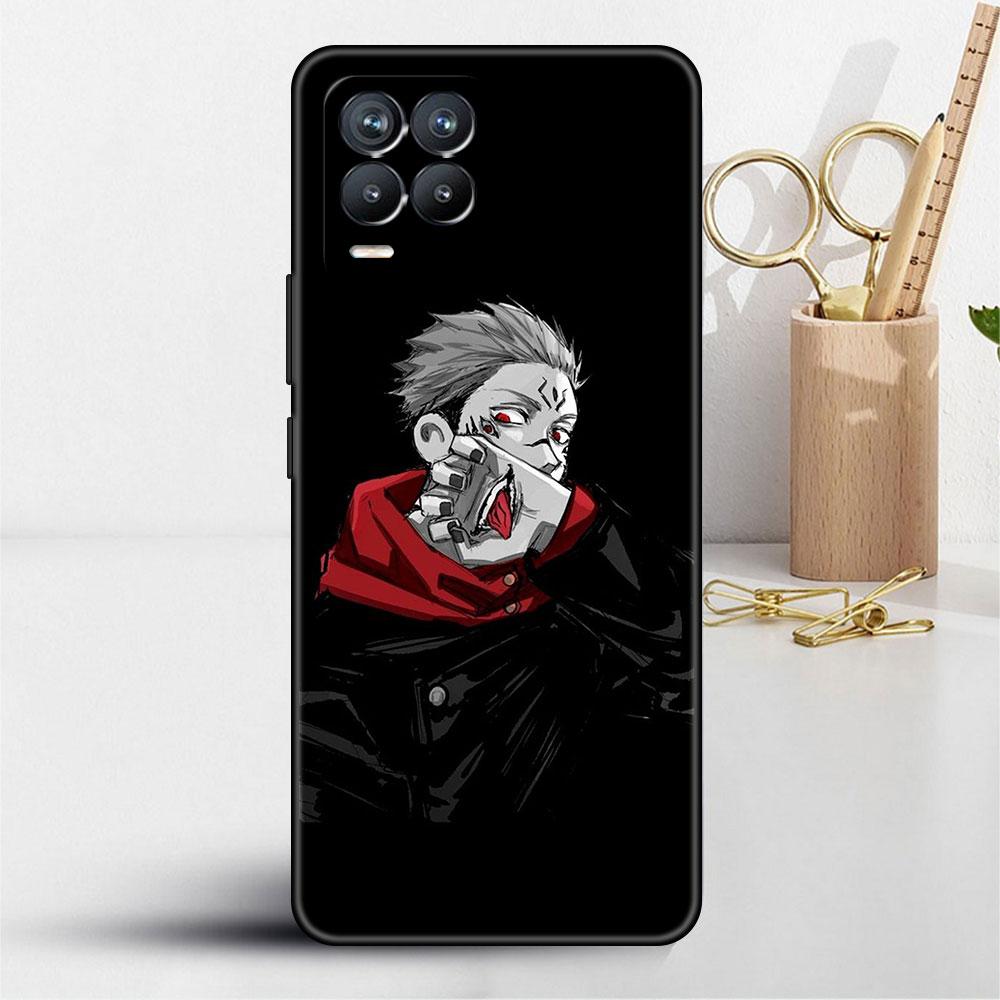 

Милый чехол с изображением аниме Jujutsu Kaisen для Realme 8 C21y GT Neo 2 3 8i C21 7 C11 6 C12 C35 C3 GT 9 Pro C12, силиконовый чехол из ТПУ для телефона Realme 9 Pro
