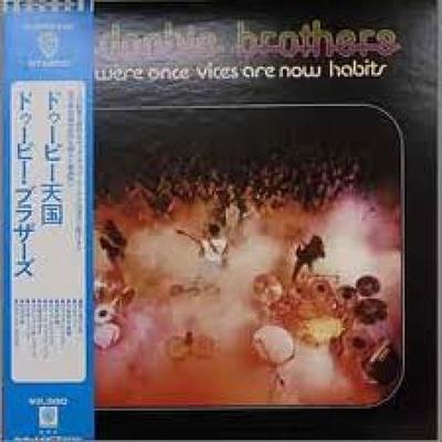 LP Record DOOBIE BROTHERS  What Were Once Vices Are Now Habits P8437W WARNER BROS 1974 Japan Rock Used