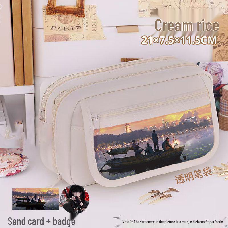 2025 Tomb Raider Pencil Case: Large Capacity, Nine Layers, Stylish Ita Bag for Students