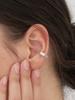 Still Instant Amone Wave Ear Cuff