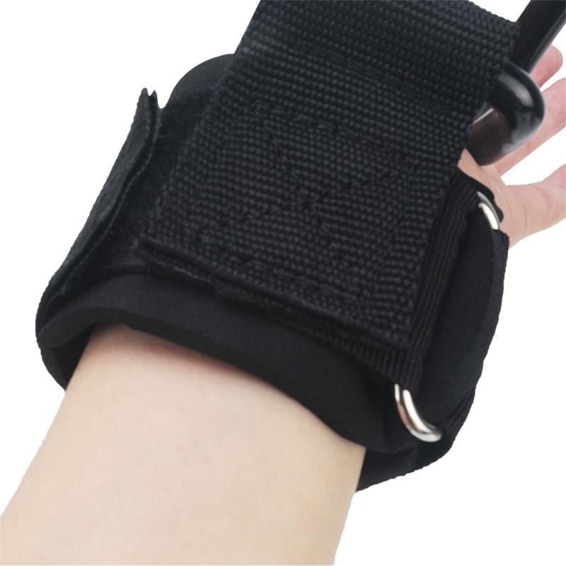 Weight Lifting Hook Grips With Wrist Wraps Heavy Duty Weightlifting Hook with Padded Handle Workout Strap Easy to Use