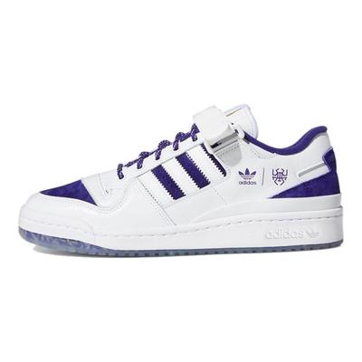 Donovan Mitchell x Forum Low Viola Collegiate Sneakers Unisex Bianco Nuvola Mentolo Halo GY8287