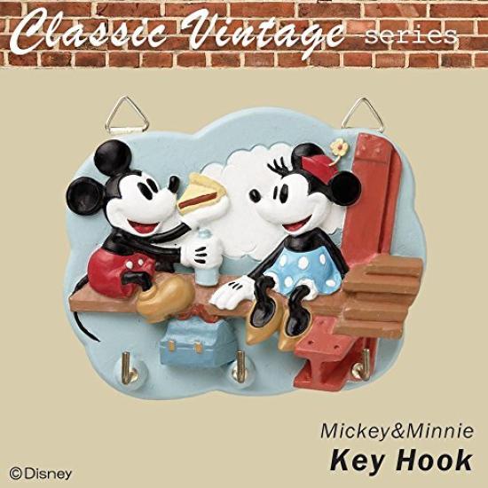

Seto Craft Classic Vintage Series Key Hook W11 x L3 x (Mickey & Minnie) SD-5577-180 H8.5cm