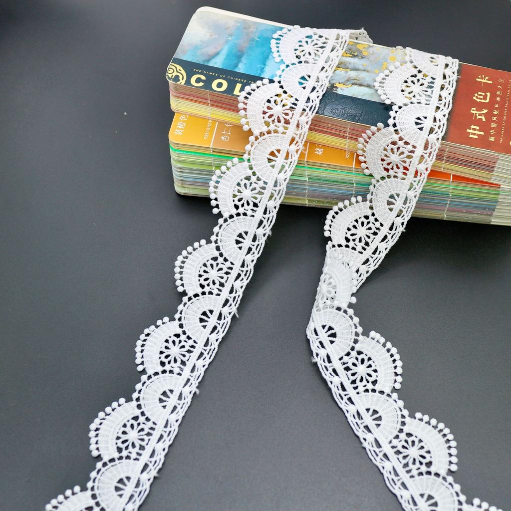 New Water Soluble Milk Silk Embroidery Lace, Lace Embroidery Lace Wedding Dress Fabric