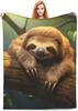 Astronaut & Space Pattern Soft Throw Blanket – Perfect for Pop Art, Animal Lovers, Couch, Bed, Car, Home, Camping, All-Season