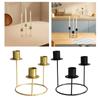 Pillar Candle Holder Candelabra Candle Holder for Centerpiece Holiday Table