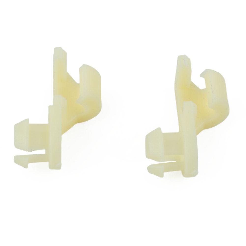 2PC Rod Clips Clip Handle New Plastic Rear 15545178