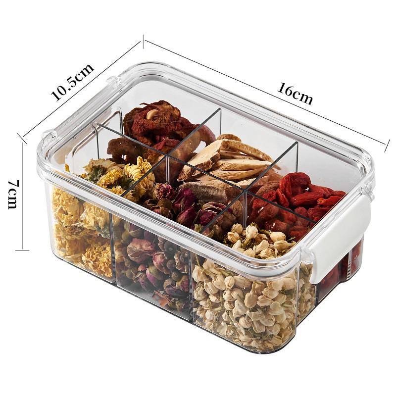 Transparent Plastic Food-Grade Storage Jar for Candy, Tea, Grains, and Cereal