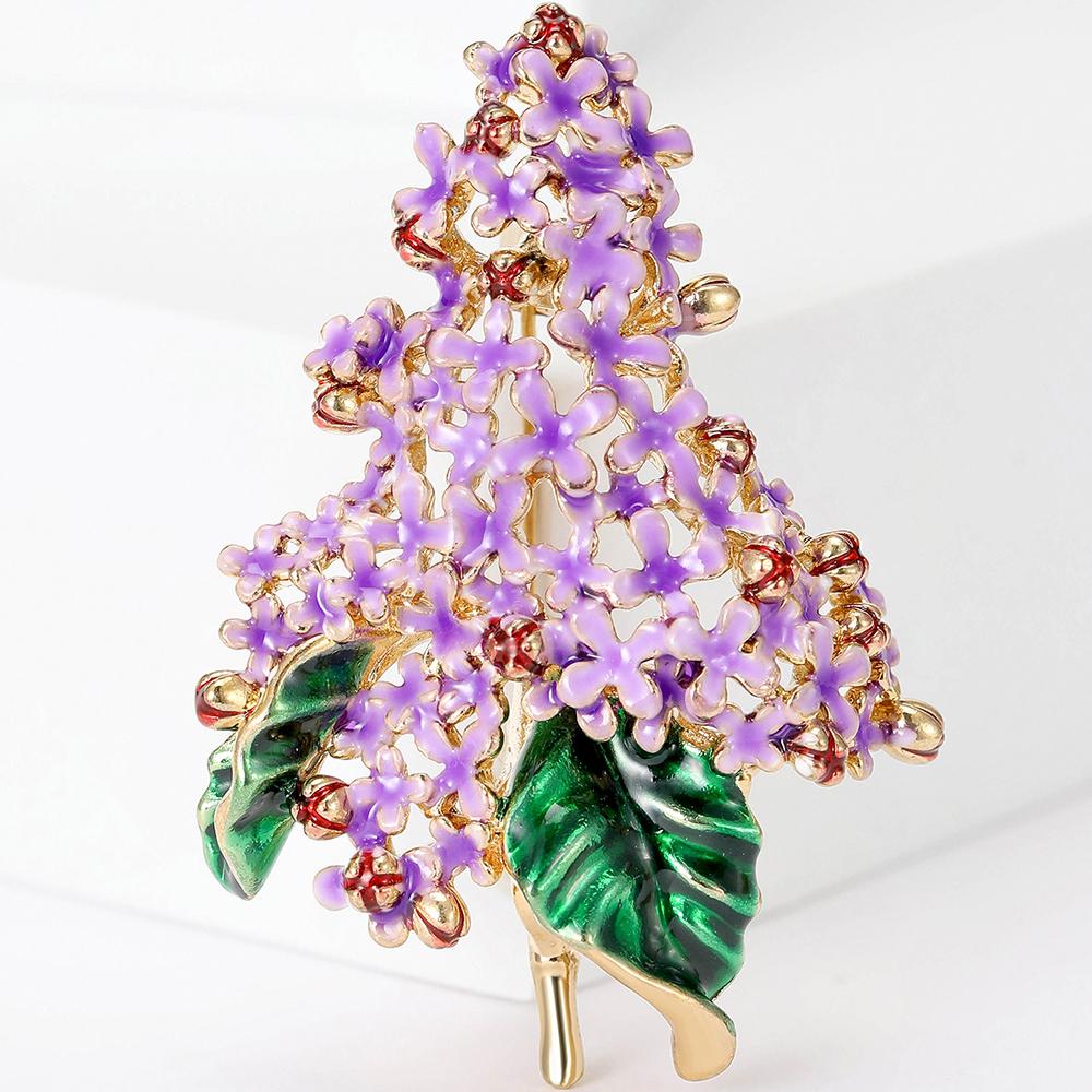 Fashion Flower Brooch Pin Christmas Tree Brooches Wedding Party Jewelry Gifts