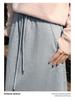 Gray A-line High Waist Women's Skirt - Spring/Autumn 2025 Tencel Hip-Hugging Mid-length with Split