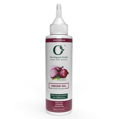 Onion Hair Oil for Damaged, Dry Hair & Scalp - Nourishing & Moisturizing Oil for All Hair Types - Red Onion Hair Oil with Rich Nutrients