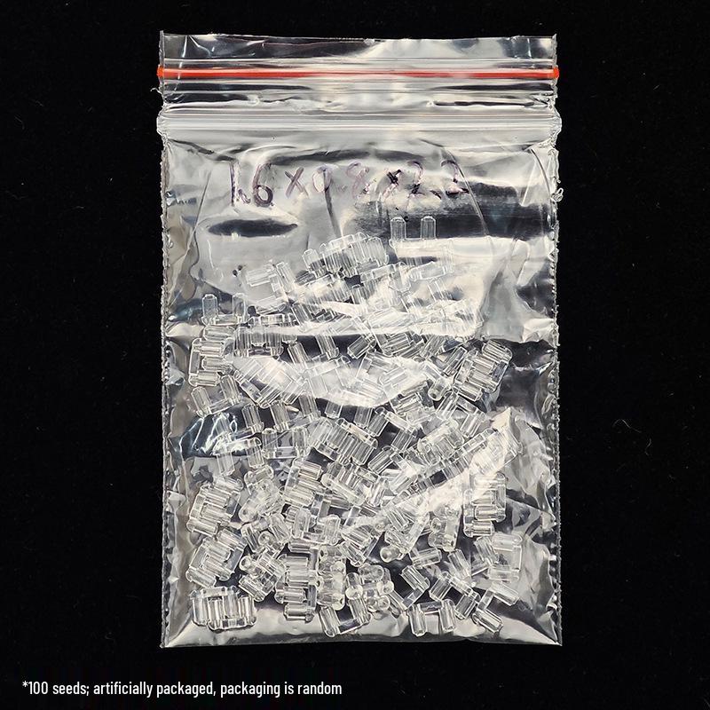 100 Pairs Double-Plug Frameless Glasses Frame with Accessories