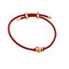 Red Black Snake Zodiac Rope Bracelet Women Men Handmade Minimalist Fashion Accessory
