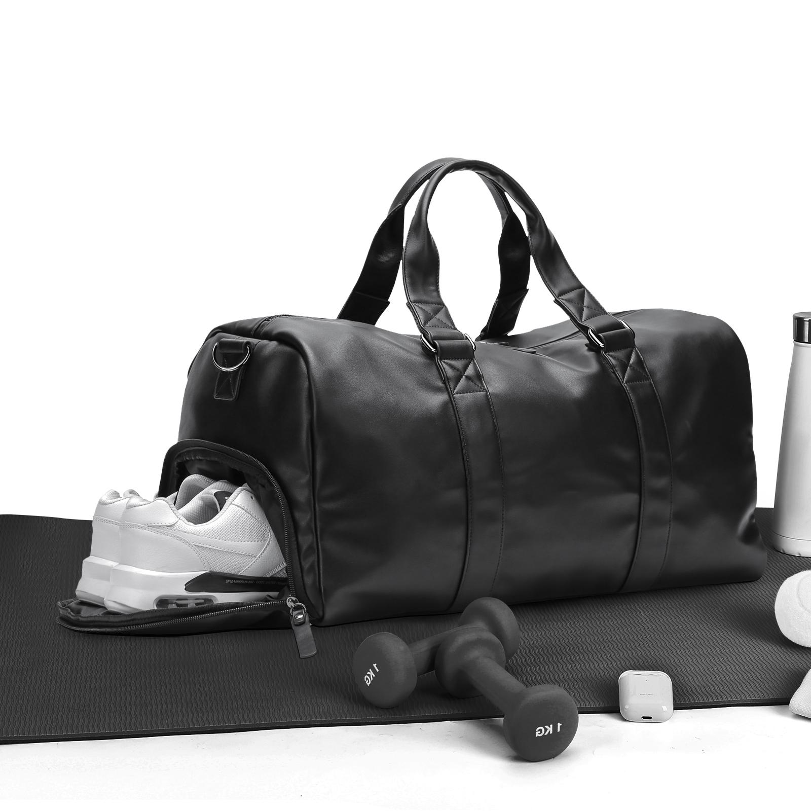 

Дорожная сумка с чехлом для обуви, спортивная сумка для спортзала, сумка для выходных, водонепроницаемая большая дорожная сумка для мужчин или женщин