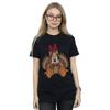 Disney Womens/Ladies Minnie Mouse Thanksgiving Turkey Costume Cotton Boyfriend T-Shirt