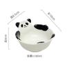 Hand Pinched Ceramic Bear Sauce Dish, Japanese Underglaze Color, Soy Sauce Vinegar Dipping Plate for Sushi
