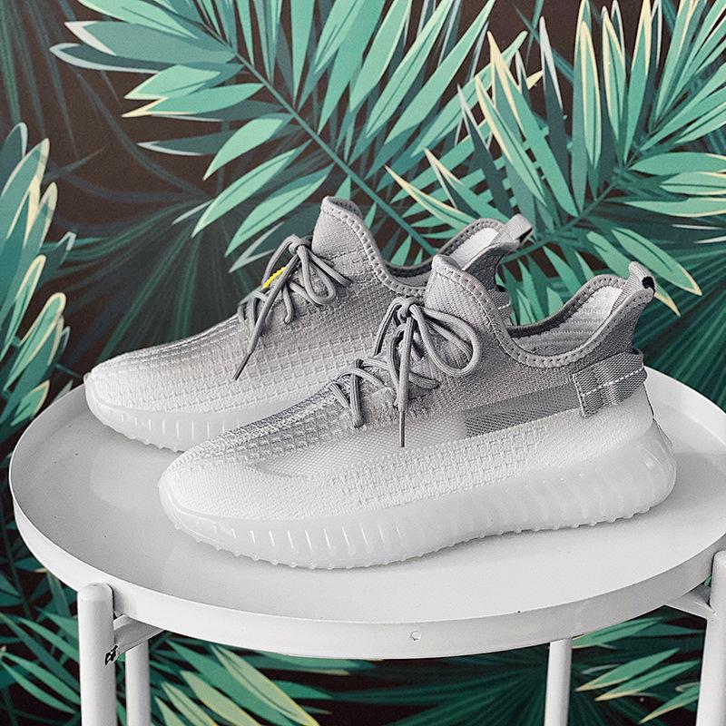 

Hong Kong style 2025 new spring shoes men s mesh breathable sports shoes casual trend men s shoes gradual change shoes men 44 серый