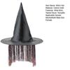 Women Witch Hat Dark Mysterious Style Oxford Cloth Witch Hat
