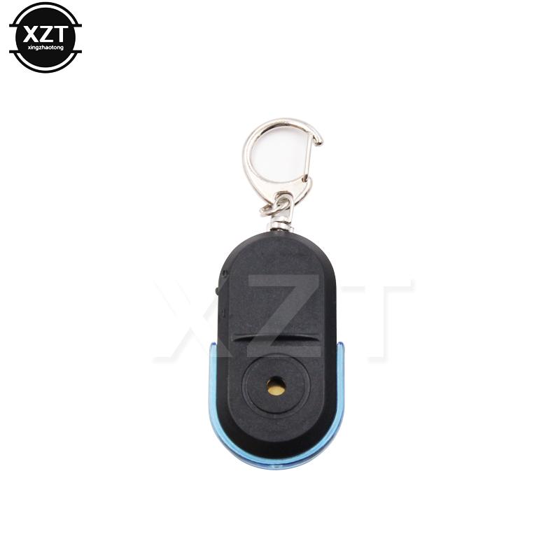 Portable Wireless 10m Anti-Lost Alarm Key Finder Locator Keychain Whistle Sound LED Light Things Tracker