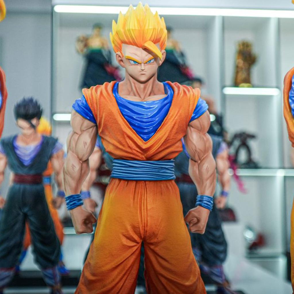 In Stock 31Cm Jt Studio  Gohan Anime Figure Super Saiyan 2 Son Gohan Figurine Pvc Collection Models Statue Toys Gifts