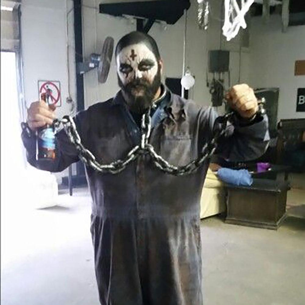 Halloween Decorations Plastic Shackles Chain Cosplay Prisoner Handcuffs Trick Props Halloween Masquerade Costume Party Supplies 5