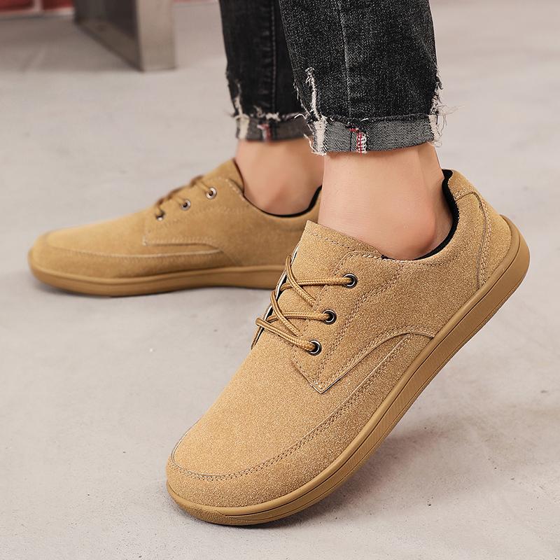 TUINANLE Schuhe mit breiter Zehenbox: Herren Outdoor Übergröße Schwarz Weite Zehenpartie Freizeit-Sneaker Größen 39–48