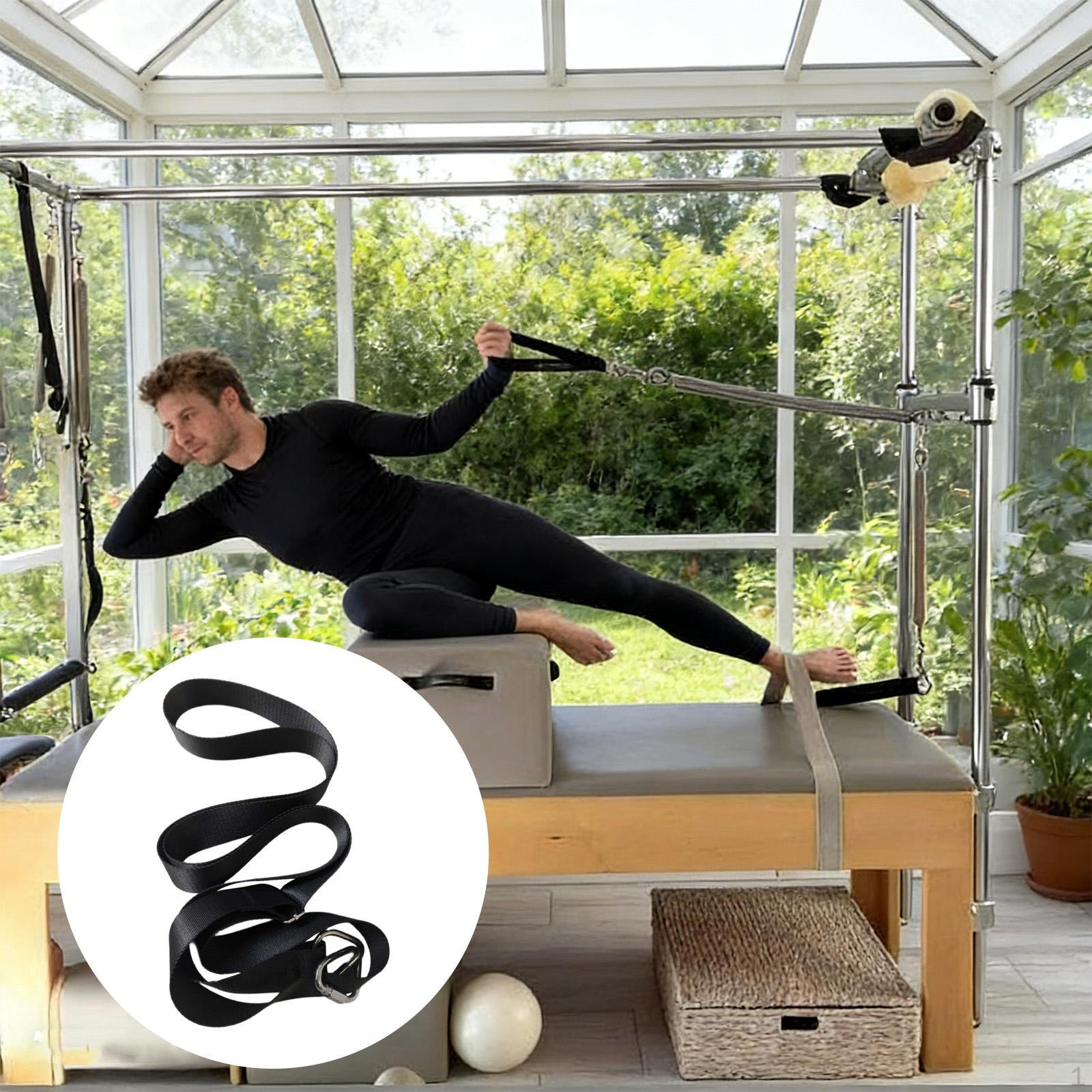 

Pilates Equipment Strap Adjustable Adults Comfortable Reformer Belt